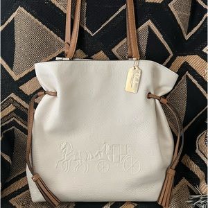 Coach Andy Tote With Horse And Carriage